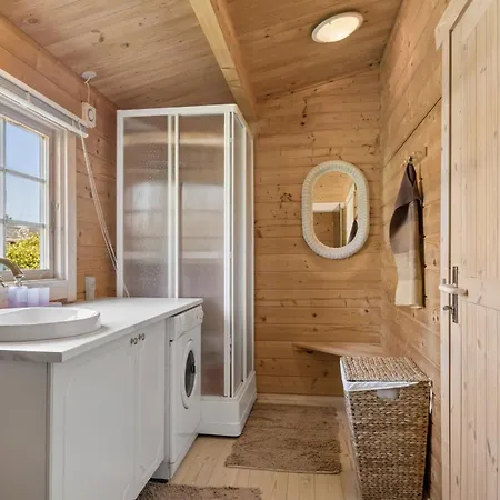 Vakantiehuis Houten Met Sauna Bij